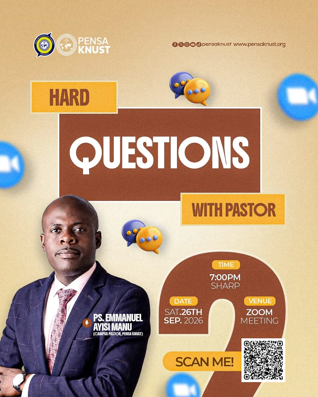 Hard Questions With Ps. Emmanuel Ayisi Manu